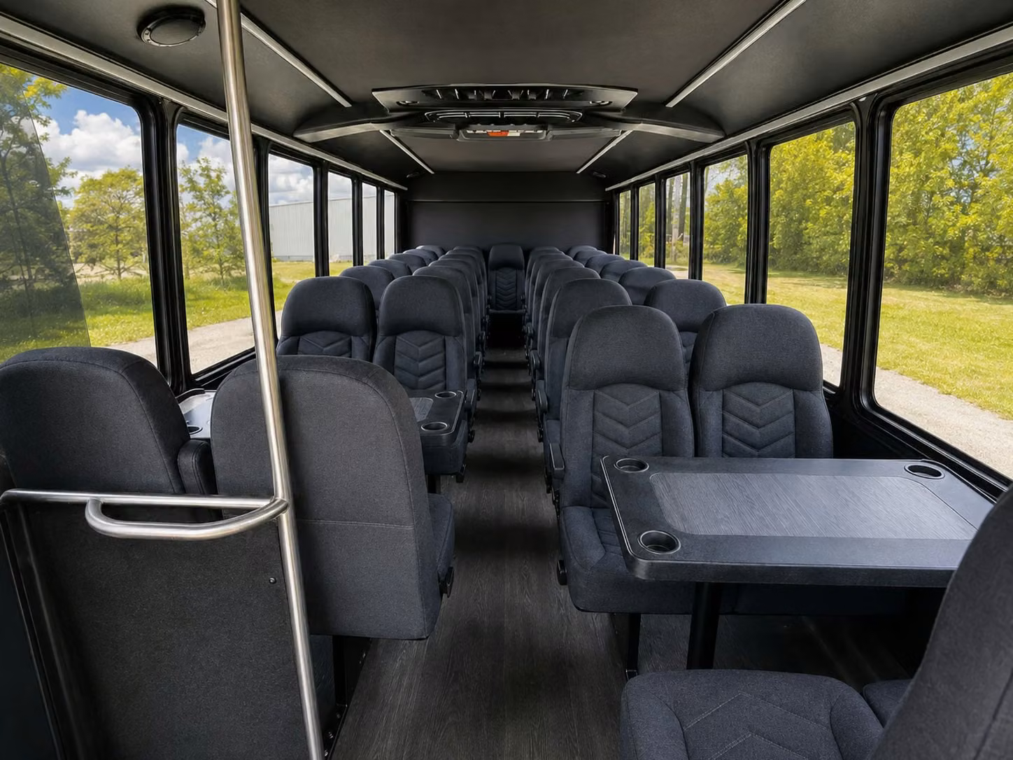 18 passenger minibus inside